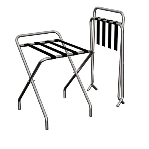 Suporte para mala inox com encosto